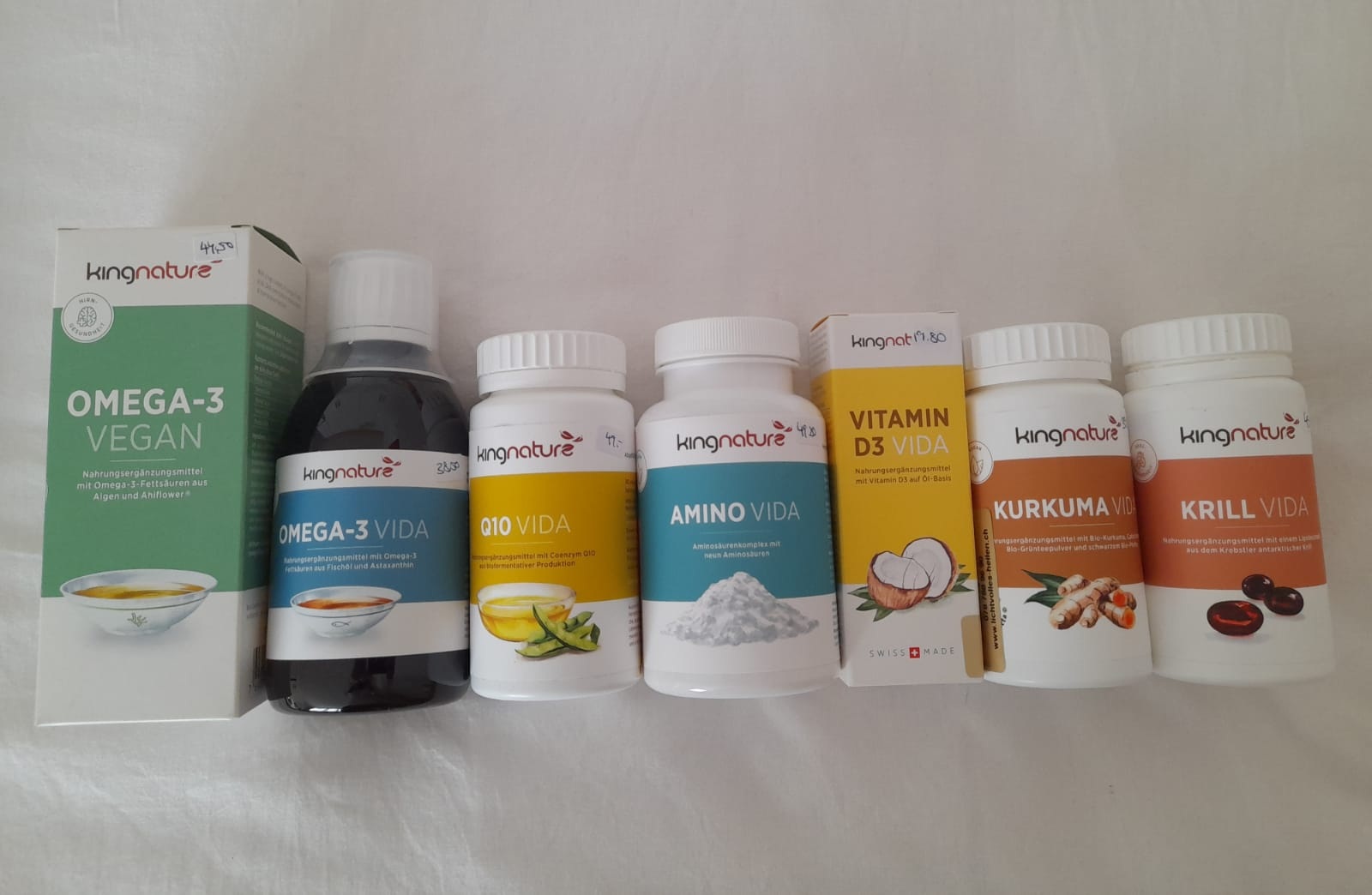 Das Bild zeigt Hirngesundheitsprodukte